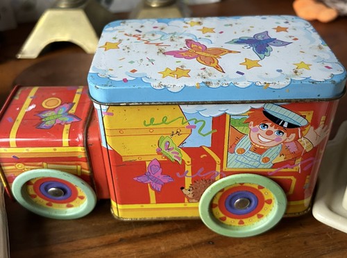 Tin plate toy train - , 2