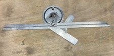 Brown & Sharpe Vintage Vernier Protractor Universal Bevel Machinist Tool