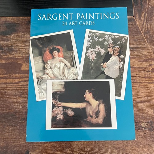 Sargent paintings art cards - paintings,