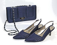 Jacques Vert Navy Slingback