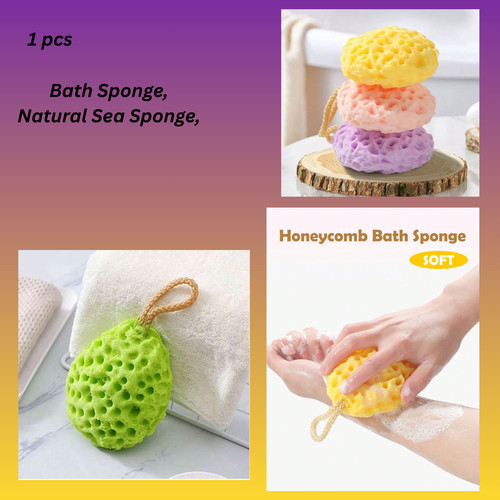 Bath sponge natural sea - bath,