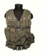 Mil-Tec Tactical Vest Green