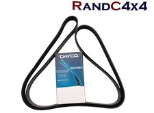 Land Rover Discovery TD5 Alternator Fan Drive Belt  A/C Only DAYCO PQS101500