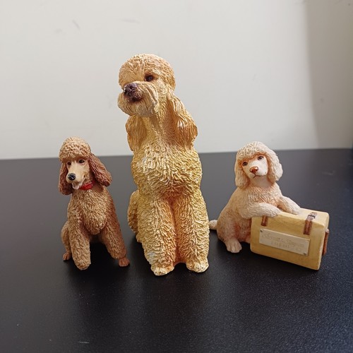 Poodle dogs ornaments - x,