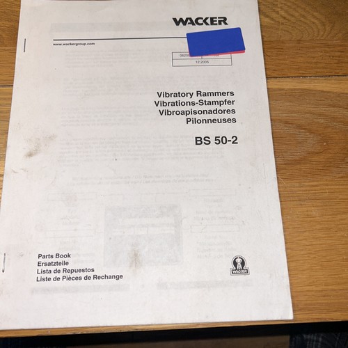 Wacker 2 vibratory - 50-2,