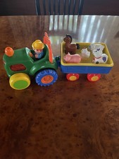 KiddieLand Old Mcdonald Tractor & Trailor Sing Along - Tested All Complete