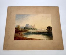 CASTLE & RIVER LANDSCAPE