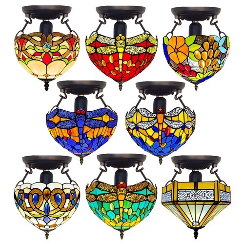 Handcrafted tiffany style - 10",