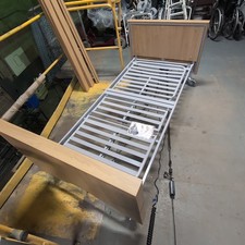 Opera Classic 90x200cm Electric Profiling Care Bed with Beech Panels – 2023