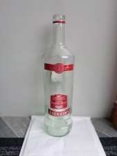 SMIRNOFF Vodka 3 Litre Empty Optics Bottle Mancave Moneybox 18” Inch HOME BAR