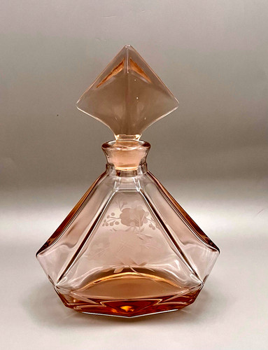 Vintage art deco large perfume - large,