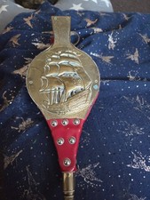 Vintage fire Bellows red