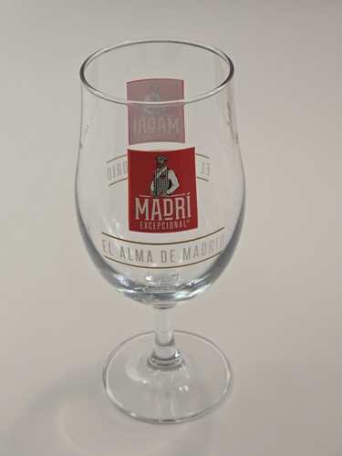 Madri pint glass - pint, bnwot