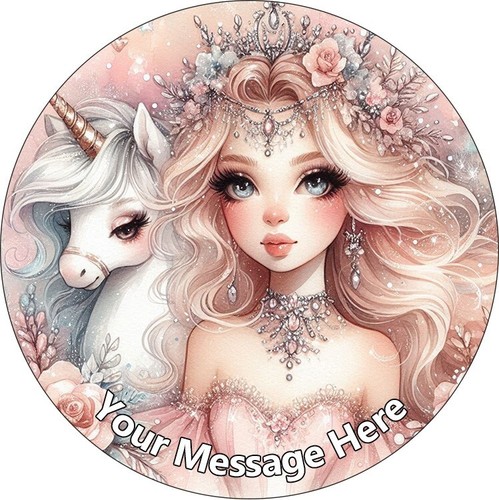 Fairytale unicorn princess - fairytale,