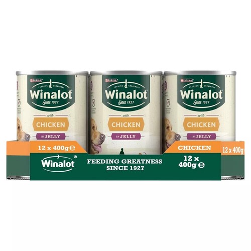 Winalot with chicken - in, jelly