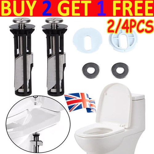 4pcs toilet fixing - 4pcs, screws