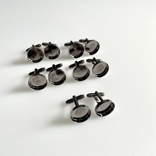 16mm cufflink blanks - cufflink,