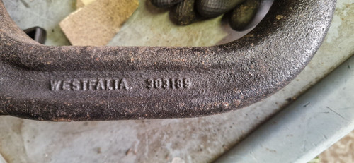 Westfalia detachable tow bar - tow,