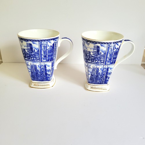 Ringtons millennium 2000 mugs - millennium,