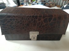 Vintage Faux Crocodile Leather