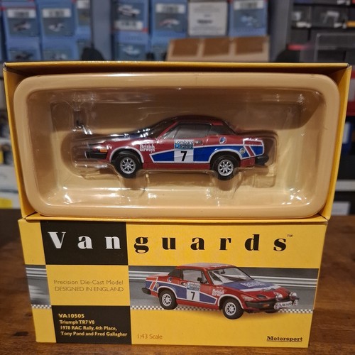 Vanguards triumph tr7v8 - vanguards, 1/43
