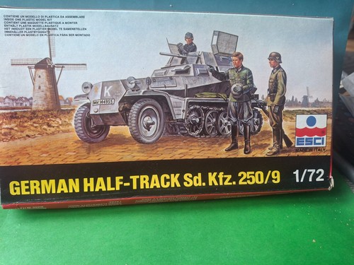 Esci german half track - esci, 1/72