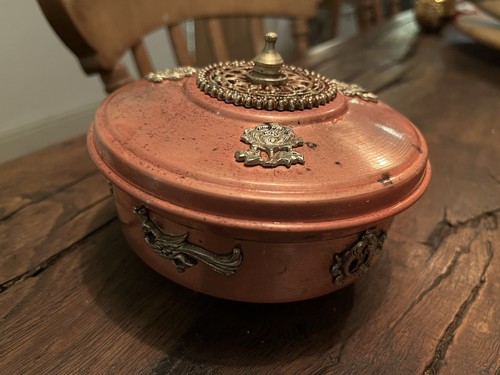 Vintage tibetan buddhist brass - vintage,
