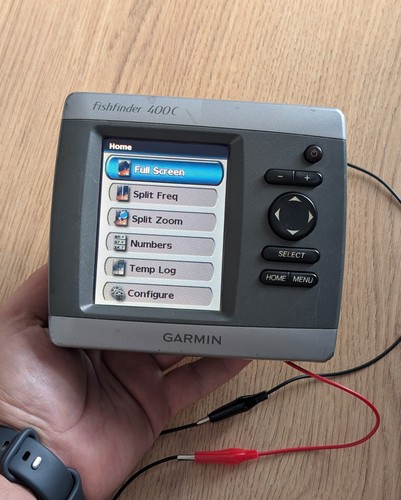 Garmin 400c fishfinder - garmin, head