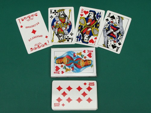 Russian playing cards deck - russian,