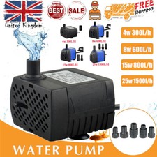 Submersible Water Pump Fish Tank Aquarium Feature Pond Fountain 4000 Litres/hr