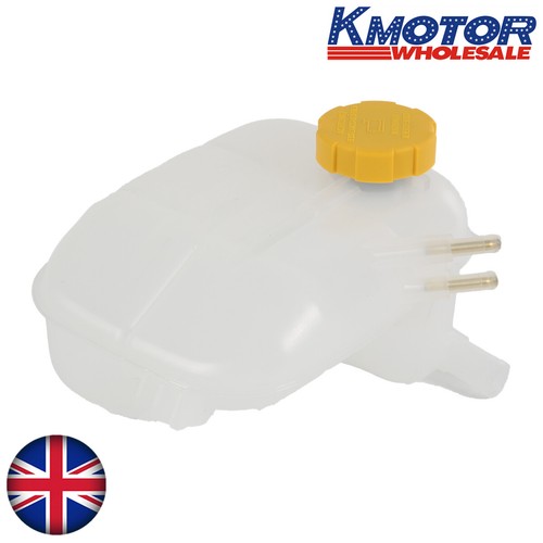 Coolant header tank with cap - tank,