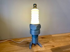 Spark Plug Desk Lamp | Car Guy