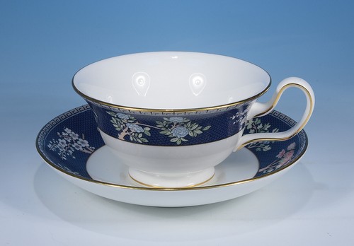 Wedgwood blue siam teacup - siam",
