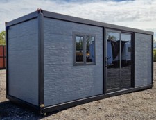 STUDIO Tiny home Pod Granny Annexe Container Glamping Bathroom Kitchen IN Stock