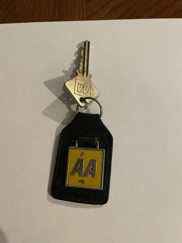 Old key and keyring - old,