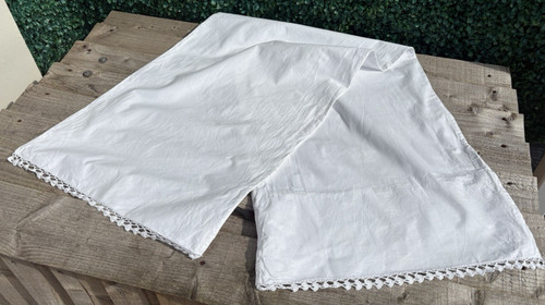 Vintage crotchet trim white - crotchet,