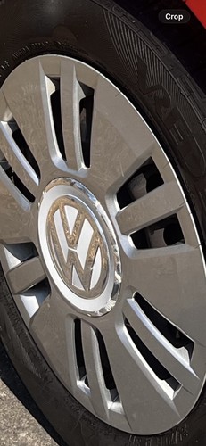 Wheel trims genuine vw - up,