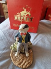 Bill Badger Figurine RO34 – Arden Sculptures 75th Anniversary 1995 – Boxed