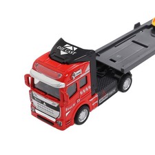 Red Mega Hauler Truck Alloy