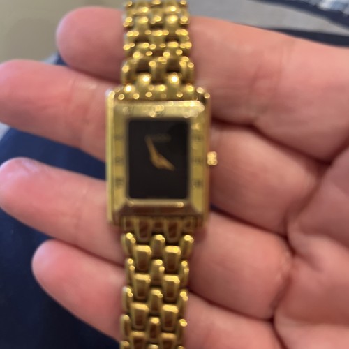 Gucci 4200l watch black gold - 4200l,