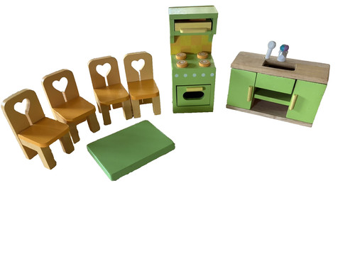 Wooden dolls house - 7, x