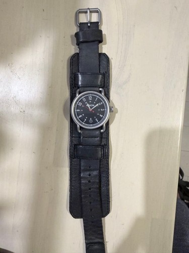Nixon watch with - nixon, leather