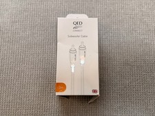 Qed subwoofer cable - qed,