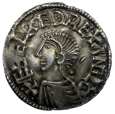 Saxon, Aethelred II, Penny, long cross type London Mint Struck By Sibpine