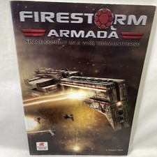 Firestorm Armada Space Combat in a War Torn Universe Softcover Rulebook (2010)