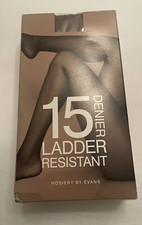 Evans 3 Pairs In a Pack Ladder Resistant 15 Denier Tights Brand New