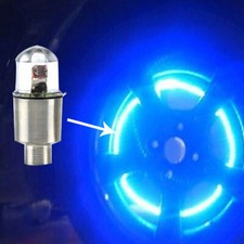 4PCS LED Light Wheel Tire Air Valve Stem Cap Lamps For Motorcycle Car Bicycle