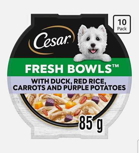 Cesar fresh bowls - cesar, dog