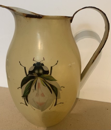 Vintage bug metal jug - bug,