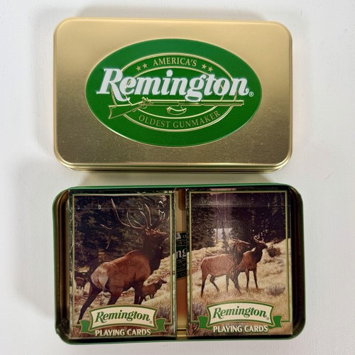 Vtg remington playing cards - playing,